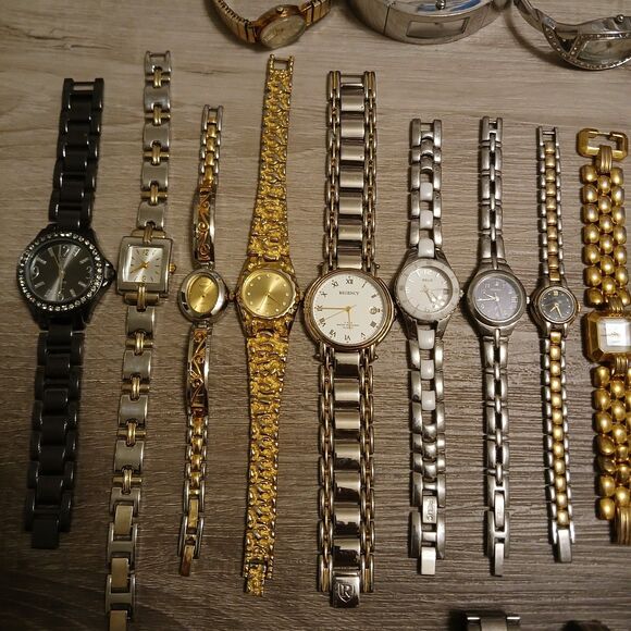 Lot 35+ Watches Parts/Repair ALL Metal Timex Relic Fossil Pulsar Guess DNKY main image 6